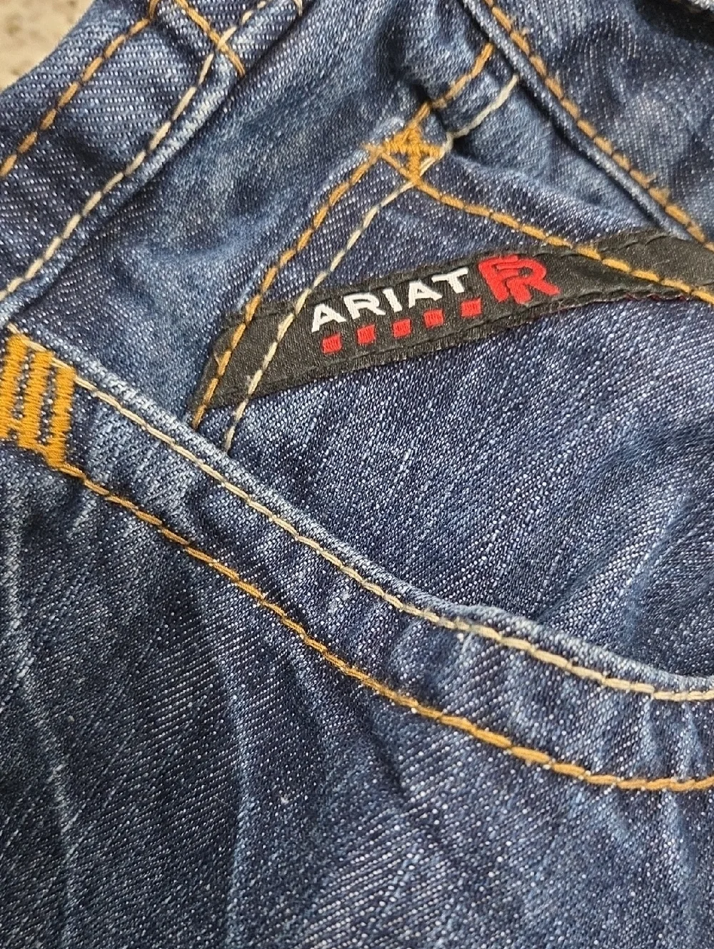 Ariat FR M3 Loose Straight Mens Work Jeans, Size 38/34